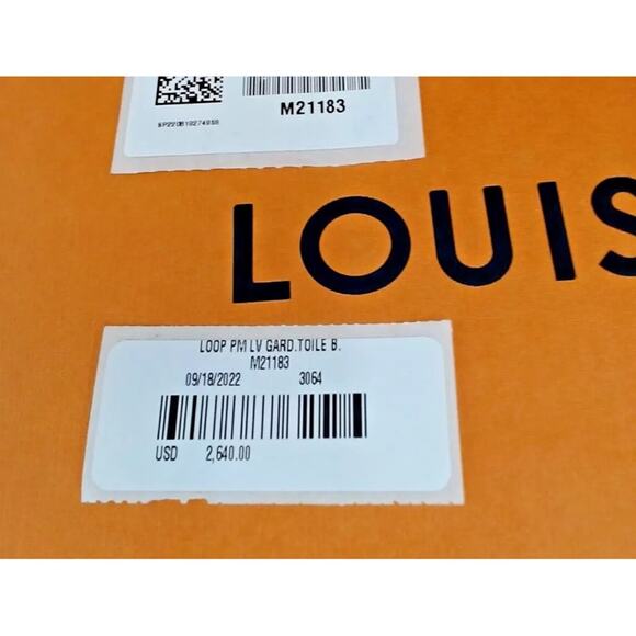 Louis Vuitton Limited Edition Monogram Garden Toile Loop PM Bag M21183 +receipt - Picture 10 of 10